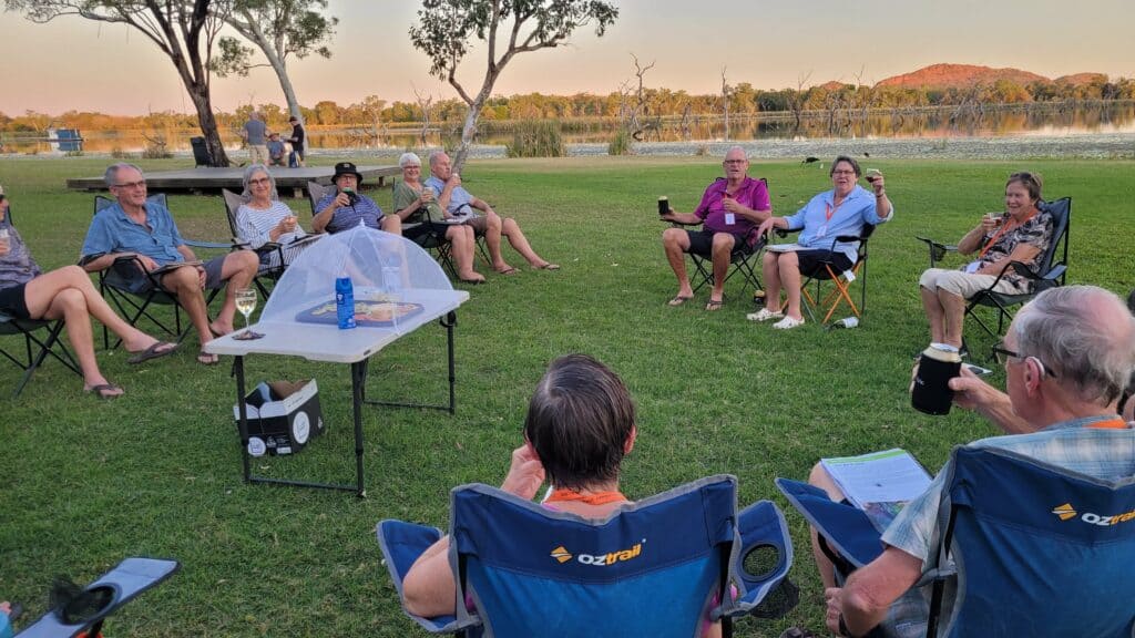 Motorhome camping for over 55's